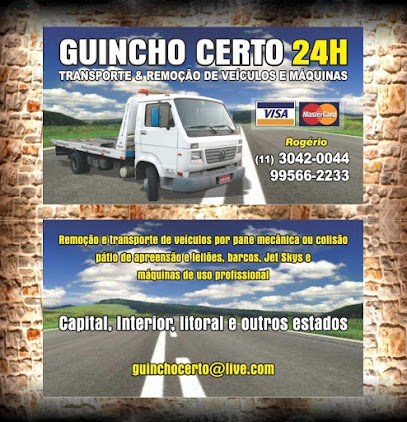 Guincho Certo 24 horas